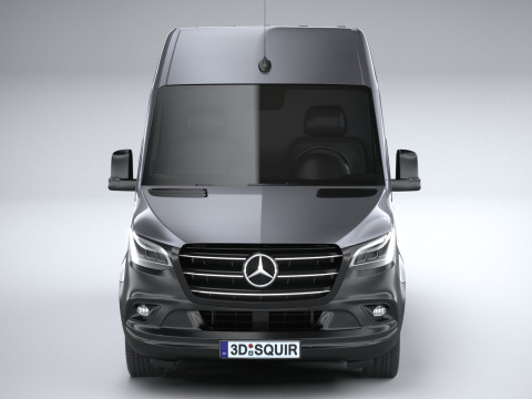 Mercedes-Benz Sprinter Van Standard 2025 3D-Modell