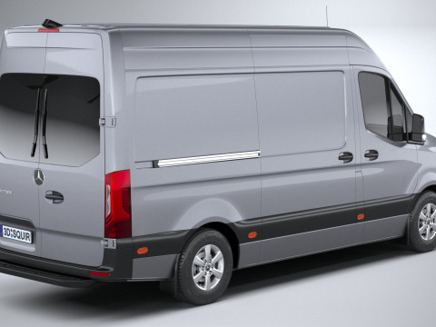 Mercedes-Benz Sprinter Van Standard 2025 3D-Modell