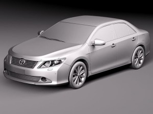 Toyota Aurion 2012 3D Модель