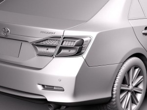 Toyota Aurion 2012 3D Модель