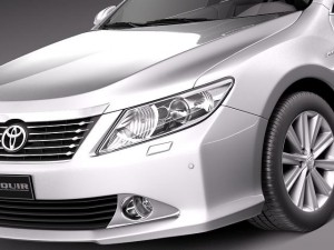 Toyota Aurion 2012 3D Модель