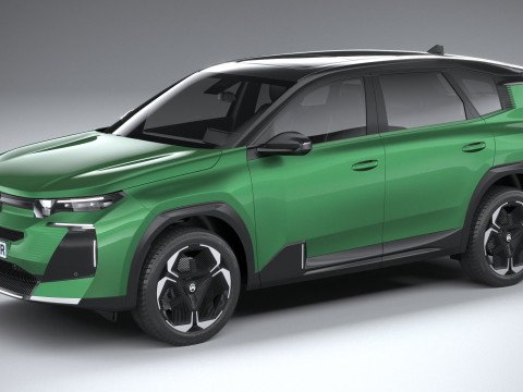 Citroen C5 Aircross 2026 3D Model