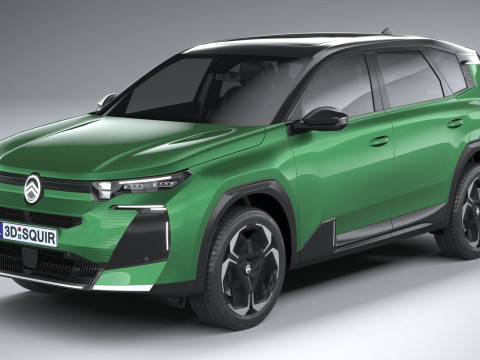 Citroen C5 Aircross 2026 3D 모델