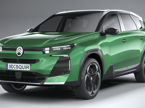Citroen C5 Aircross 2026 3D 모델