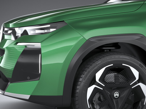 Citroen C5 Aircross 2026 3D 모델