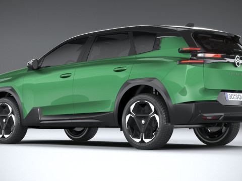 Citroen C5 Aircross 2026 3D 모델