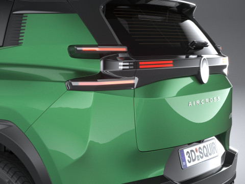 Citroen C5 Aircross 2026 3D 모델