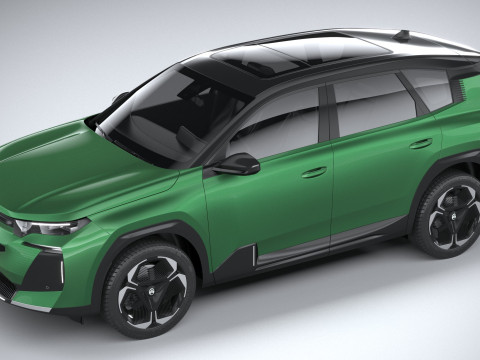 Citroen C5 Aircross 2026 3D 모델