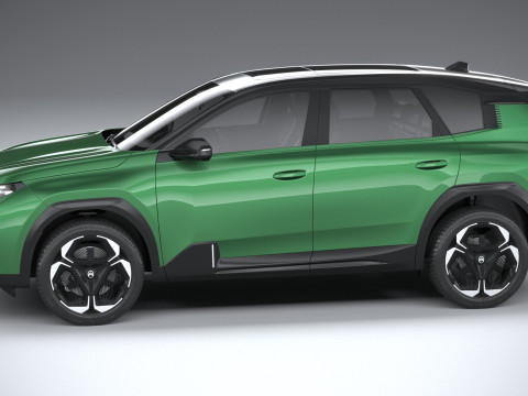 Citroen C5 Aircross 2026 3D 모델