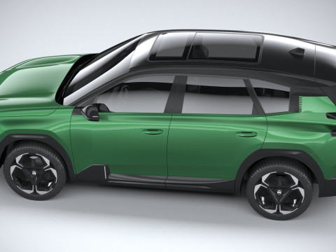 Citroen C5 Aircross 2026 3D 모델