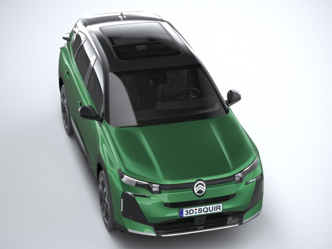 Citroen C5 Aircross 2026 3D 모델