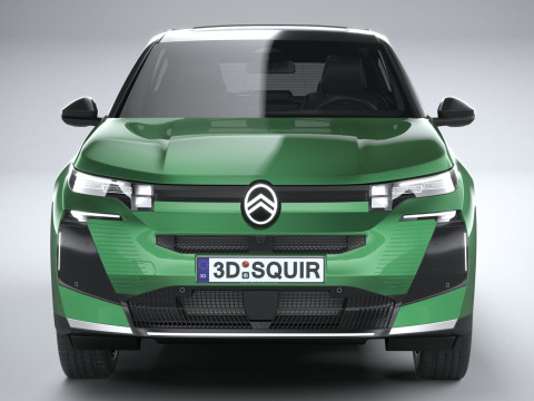 Citroen C5 Aircross 2026 3D 모델