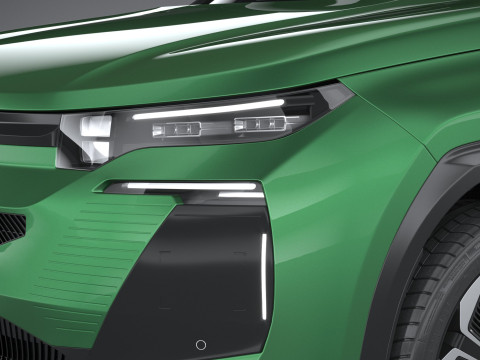 Citroen C5 Aircross 2026 3D 모델