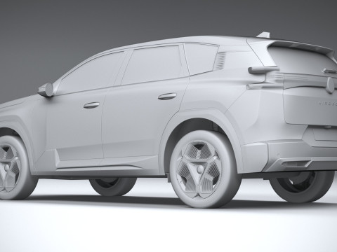 Citroen C5 Aircross 2026 3D 모델