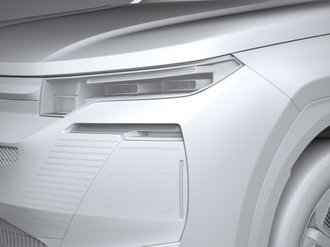 Citroen C5 Aircross 2026 3D 모델
