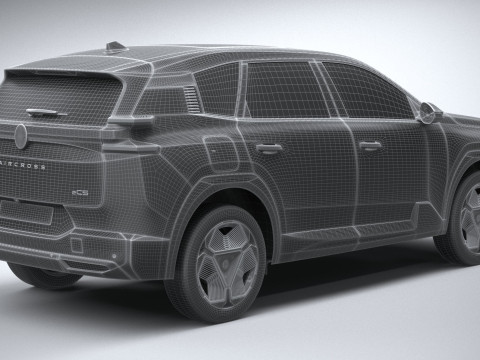 Citroen C5 Aircross 2026 3D 모델
