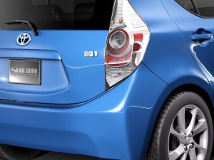 Toyota Prius C 2012 3D Model
