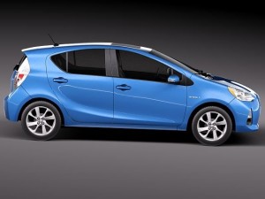 Toyota Prius C 2012 3D Model