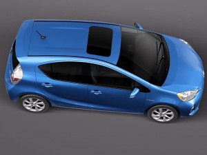 Toyota Prius C 2012 3D Model