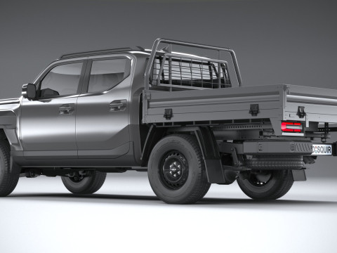 Kia Tasman Cargo DoubleCab 2026 3D Model