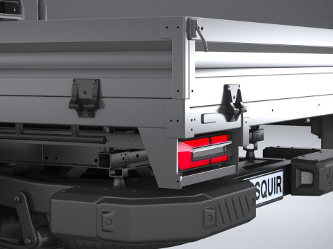 Kia Tasman Cargo DoubleCab 2026 3D Model