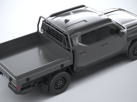 Kia Tasman Cargo DoubleCab 2026 3D Model