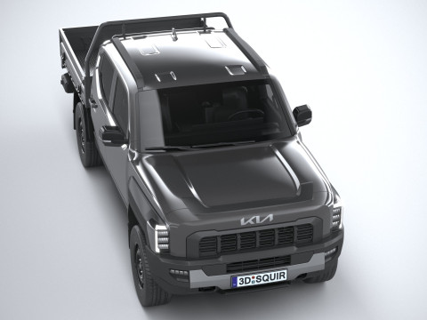 Kia Tasman Cargo DoubleCab 2026 3D Model