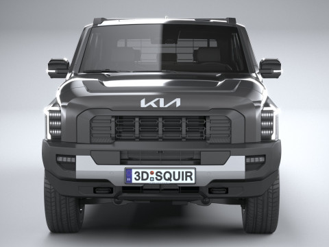 Kia Tasman Cargo DoubleCab 2026 3D Model