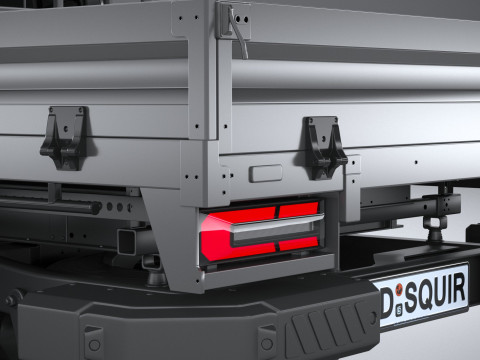 Kia Tasman Cargo DoubleCab 2026 3D Model