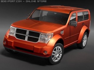 Dodge Nitro 3D 모델