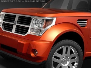 Dodge Nitro 3D 모델