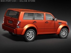 Dodge Nitro 3D 모델