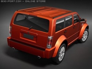 Dodge Nitro 3D 모델