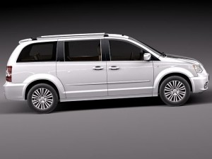 Lancia Voyager 2012 3D 모델