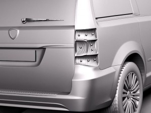 Lancia Voyager 2012 3D 모델