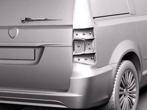 Lancia Voyager 2012 3D Model