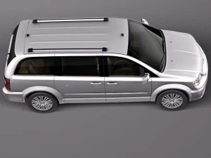 Lancia Voyager 2012 3D Model