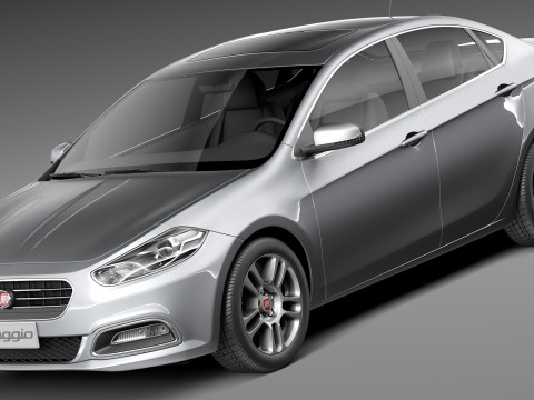 Fiat Viaggio 2013 Modèle 3D