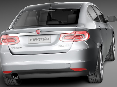 Fiat Viaggio 2013 3D Model