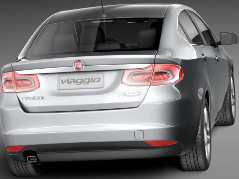Fiat Viaggio 2013 3D Model