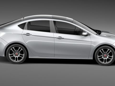 Fiat Viaggio 2013 3D Model