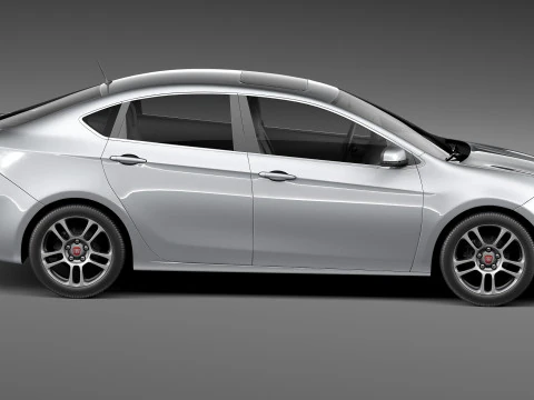 Fiat Viaggio 2013 3D Model