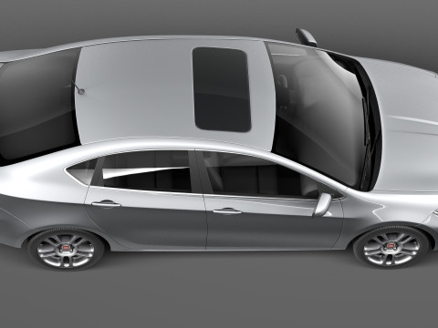 Fiat Viaggio 2013 3D Model
