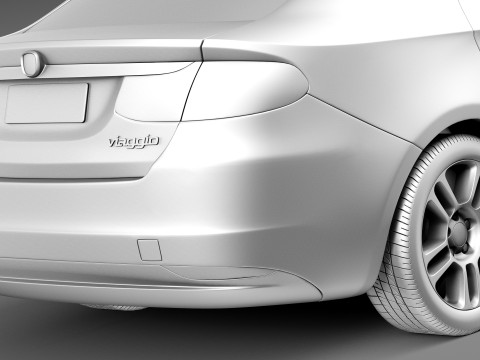 Fiat Viaggio 2013 3D Model