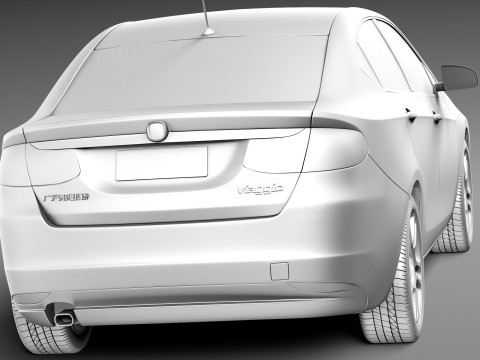 Fiat Viaggio 2013 3D Model