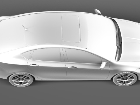 Fiat Viaggio 2013 3D Model