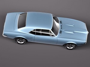 Pontiac Firebird 1967 3D Модель