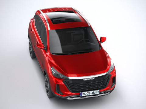 BAIC Beijing 3 2025 3D 模型