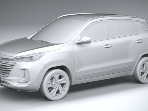BAIC Beijing 3 2025 3D 模型