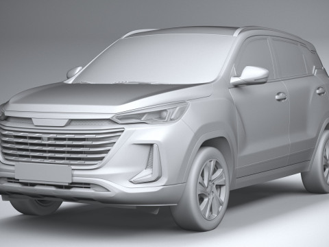 BAIC Beijing 3 2025 3D 模型